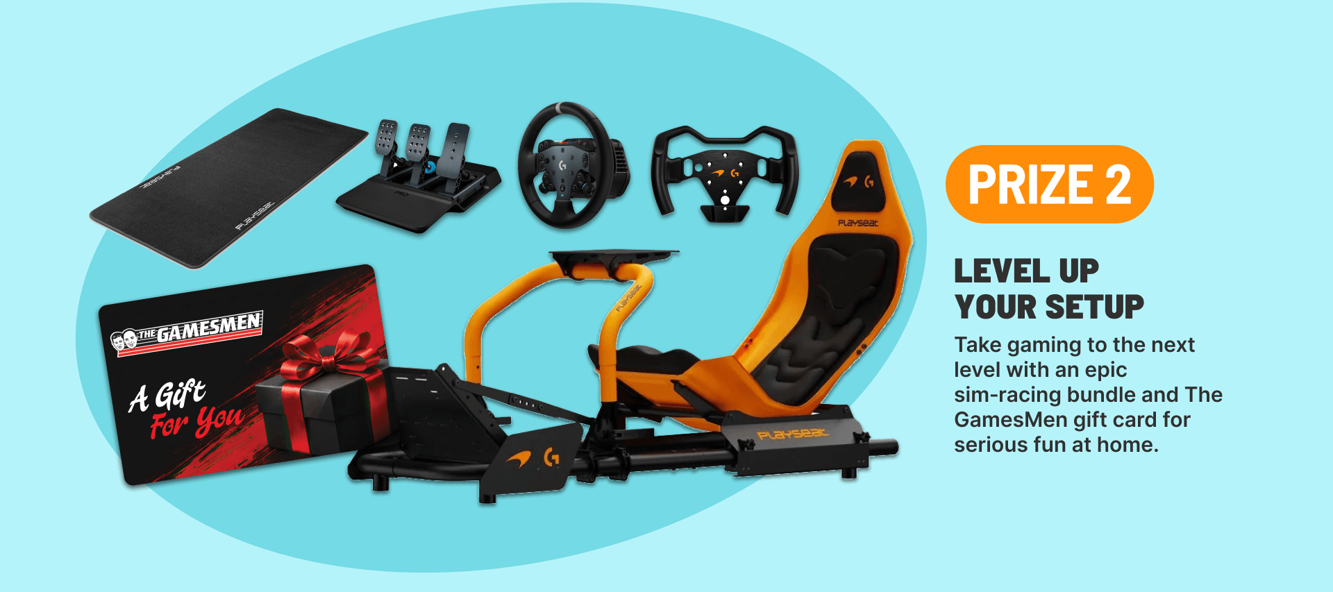 Prize 2 - Level up your set up