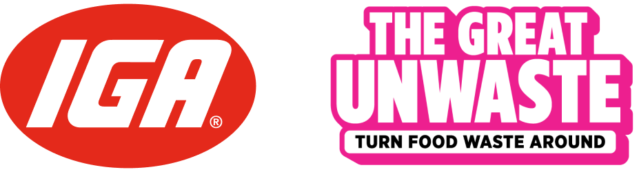 IGA & The Great Unwaste Logos