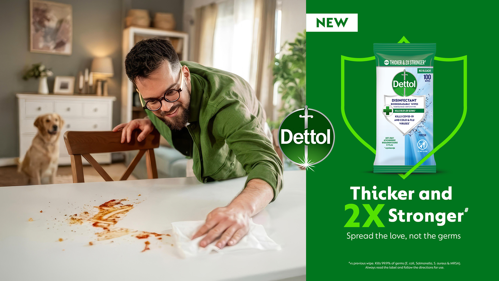 Dettol NEW Thicker and 2x Stronger