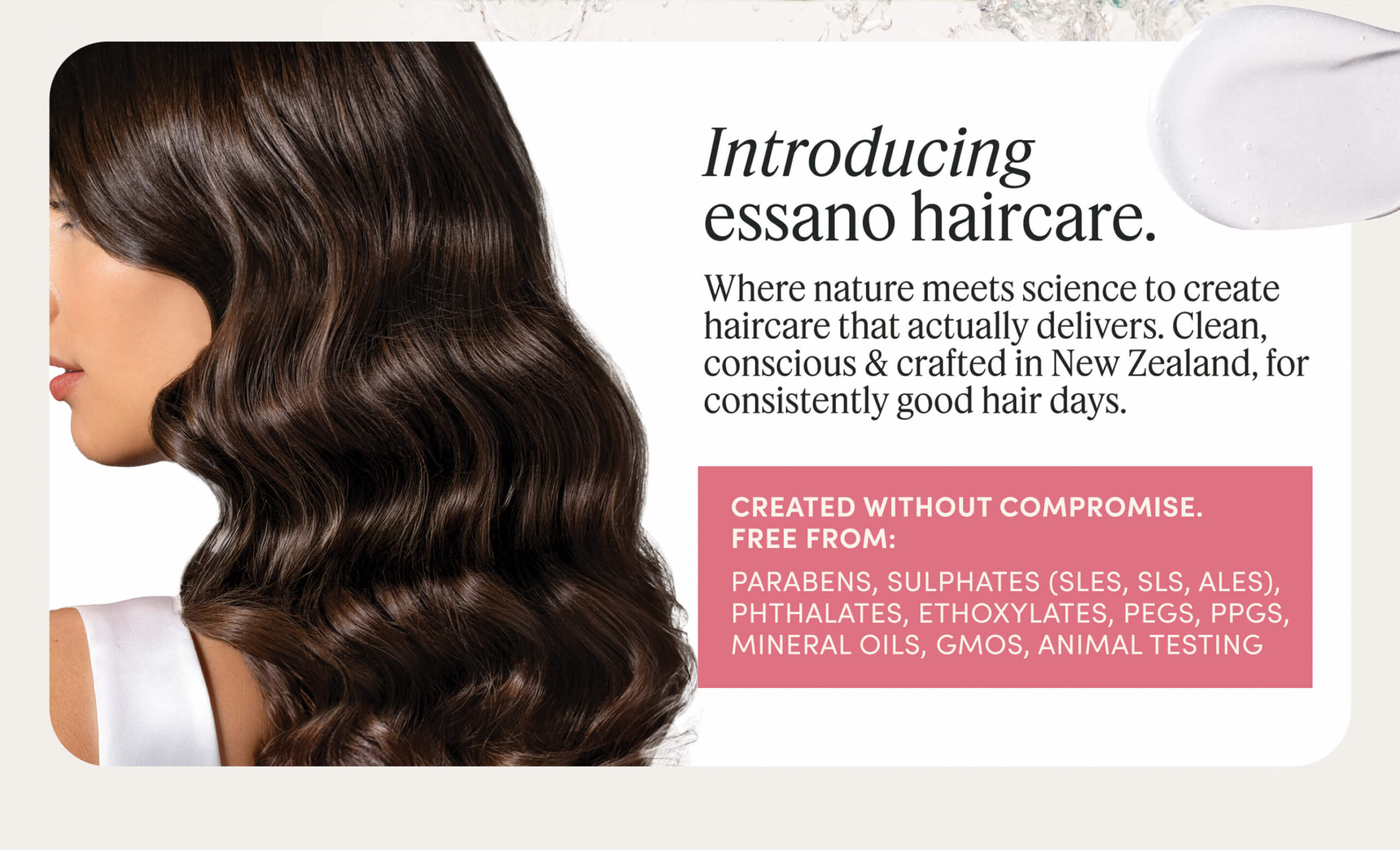 Essano Shampoo Banner Image 2