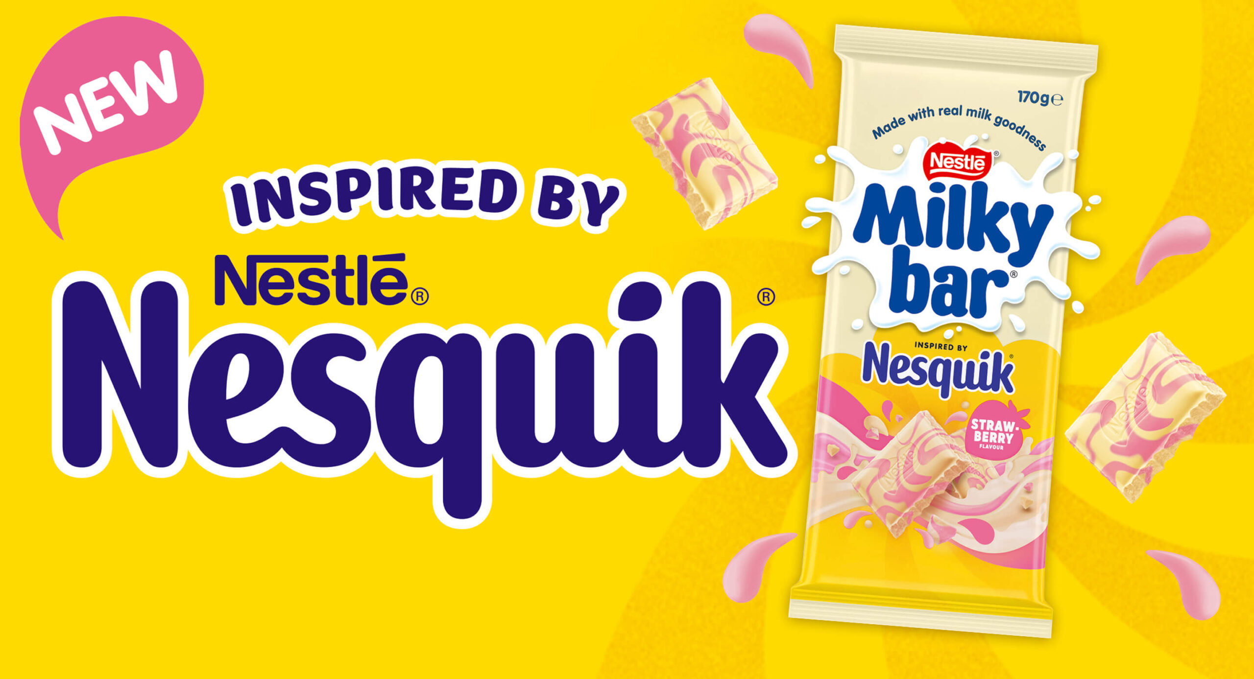 Nesquick Desktop Banner