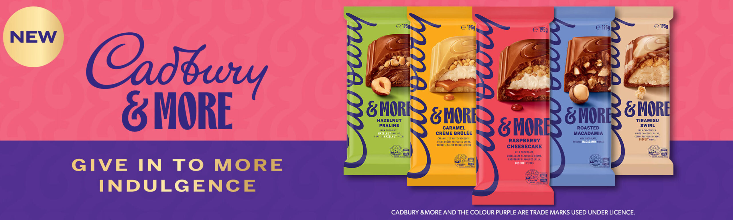 Cadbury & More Desktop Banner