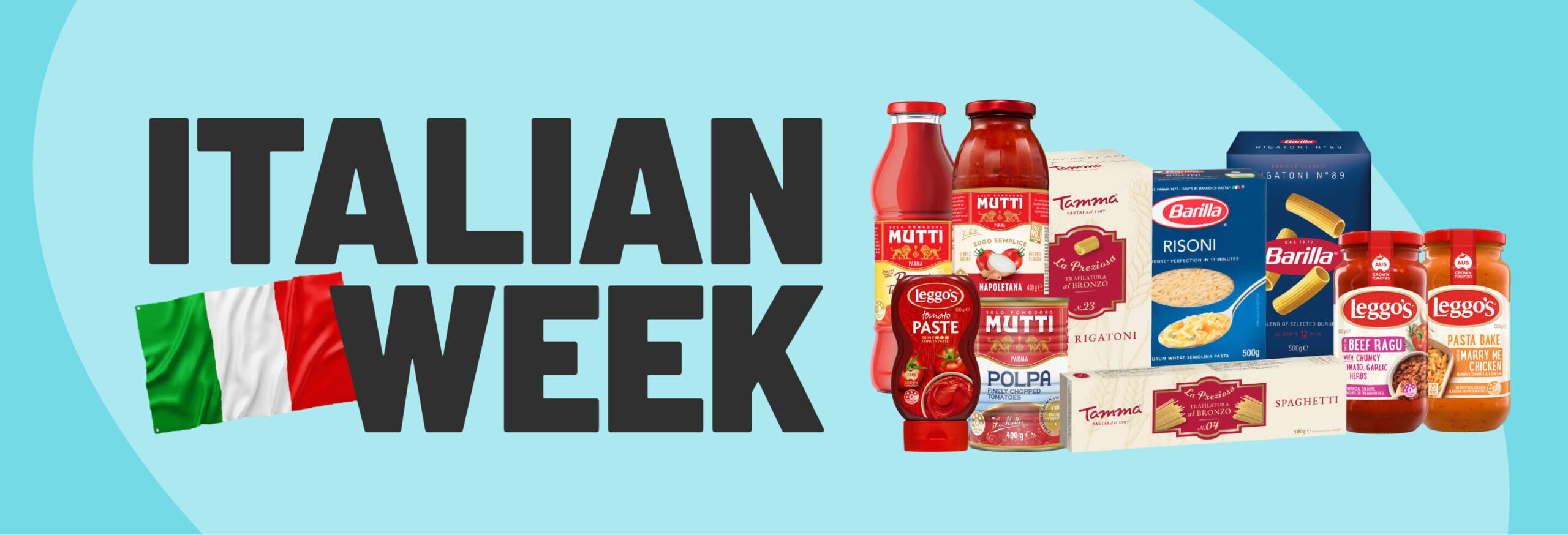 Italian Week Desktop Banner