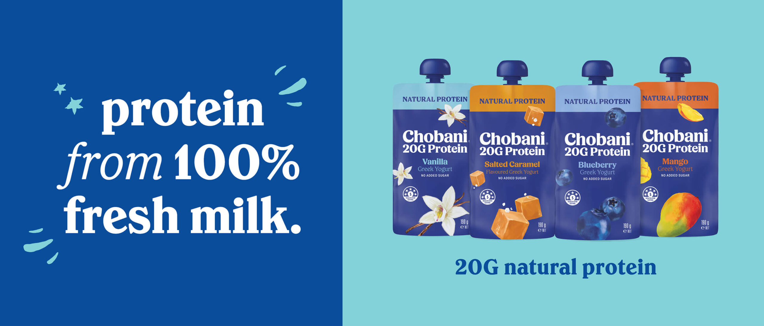 Chobani Desktop Banner Image