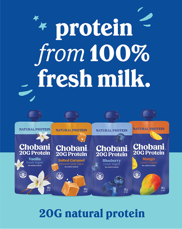 Chobani Mobile Banner Image