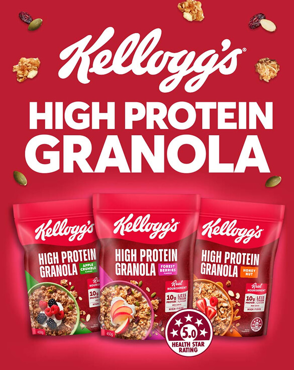 Kellogg's High Protein Granola Mobile Banner