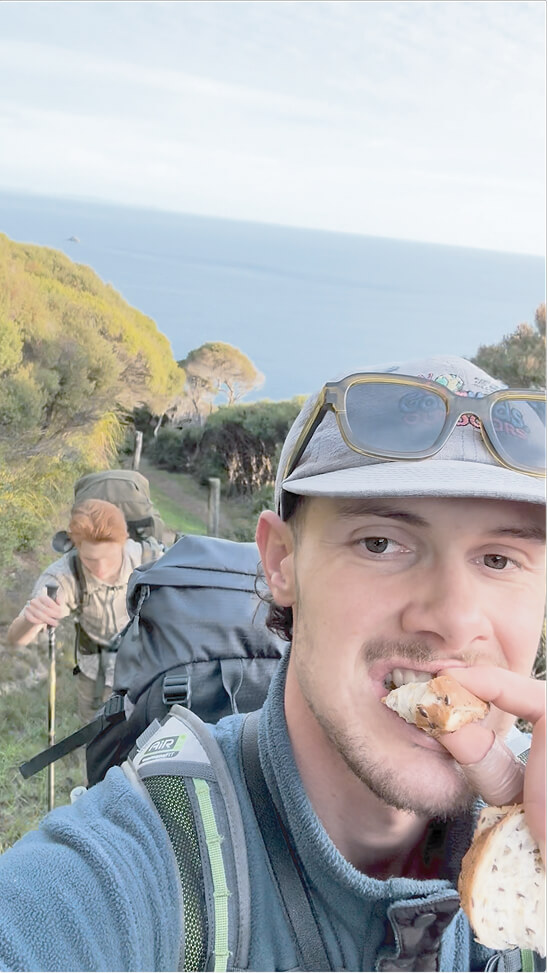 Hiking with Forty Thieves Peanut Butter
