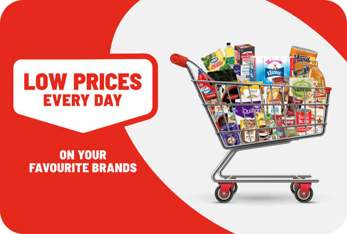 Lowest Prices Everyday Value Banner