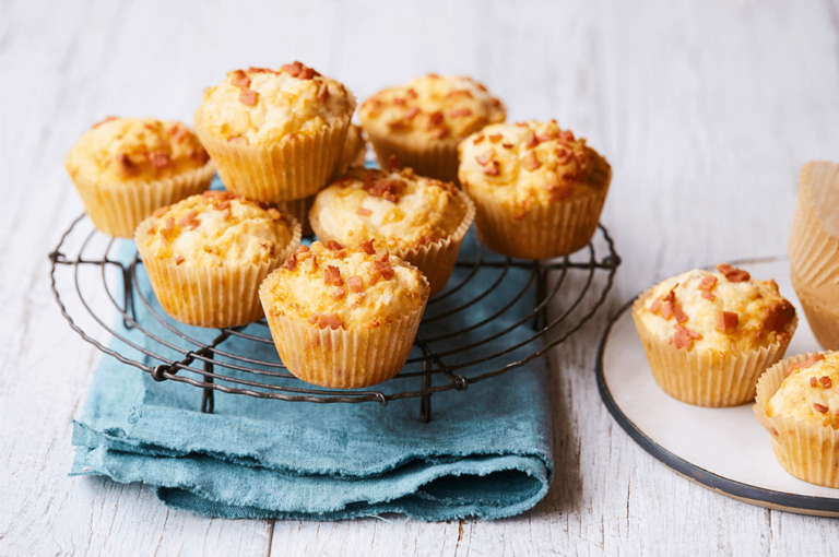 Bacon & Cheese Muffins IGA Recipes