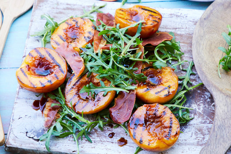 Caramelised Nectarine Salad IGA Recipes