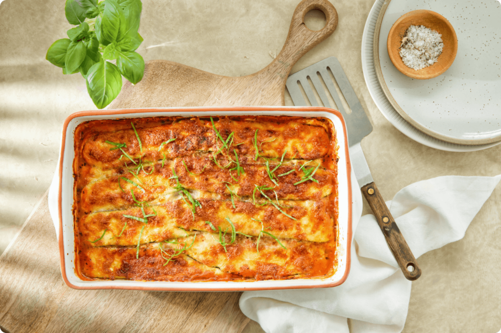 Eggplant and Zucchini Layered Lasagna IGA Recipes