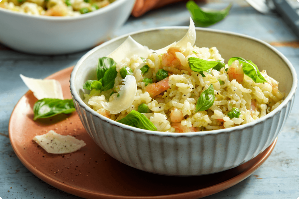 Baked Garlic Prawn Risotto IGA Recipes