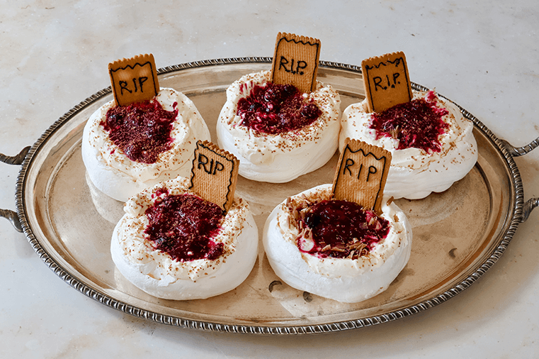 Mini Black Forest Pavlovas