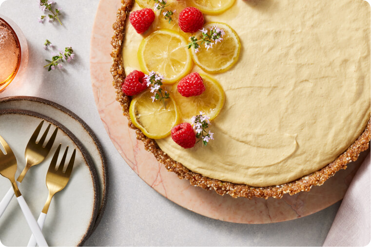 Mango & Lemon Tart