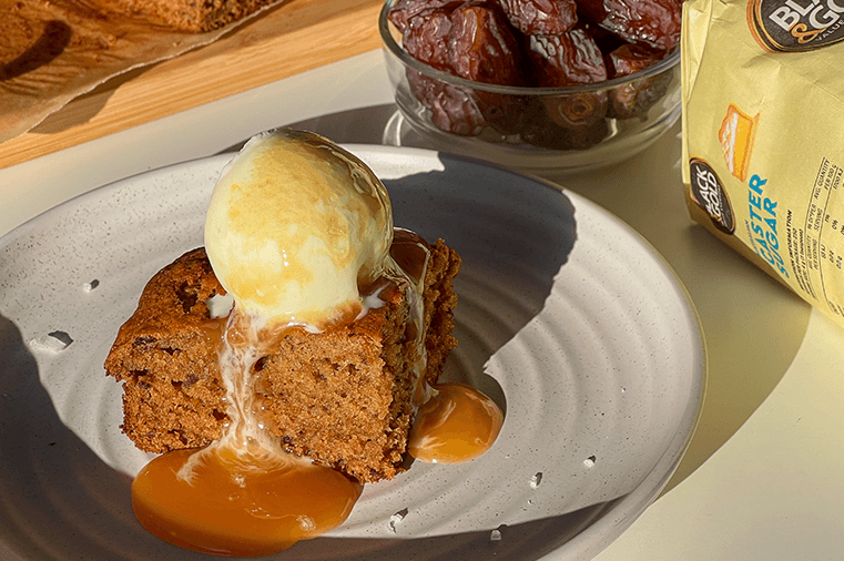 Sticky Date Pudding with Butterscotch Caramel Sauce by @nourishwithtan