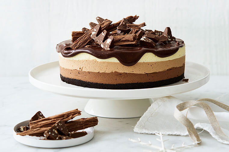 Triple Chocolate Cheesecake