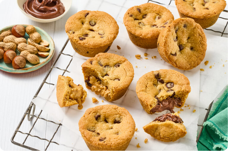 Loaded Cookie Pies