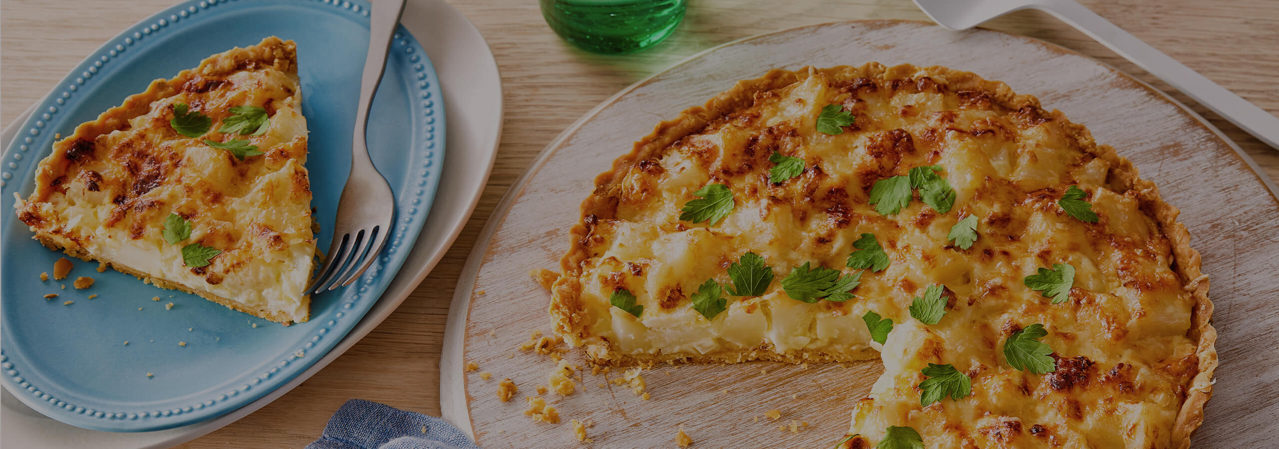 Cheese and Potato Tart IGA Family Program